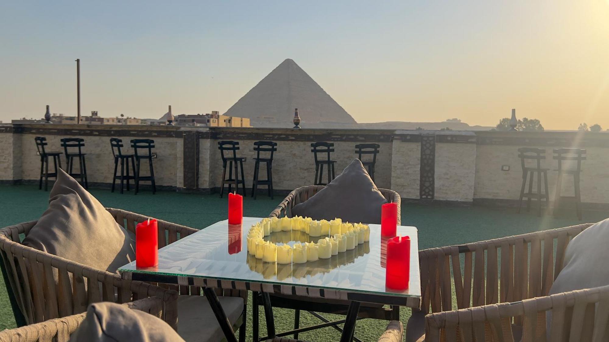 Master Pyramids Hotel Al Kawm al Akhdar エクステリア 写真